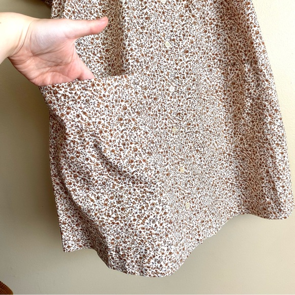 DÔEN Meadow Dress in Sienna Champignon Floral - Picture 12 of 15